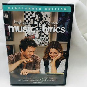 Music And Lyrics DVD 2007 Widescreen Hugh Grant Drew Barrymore New In Package
